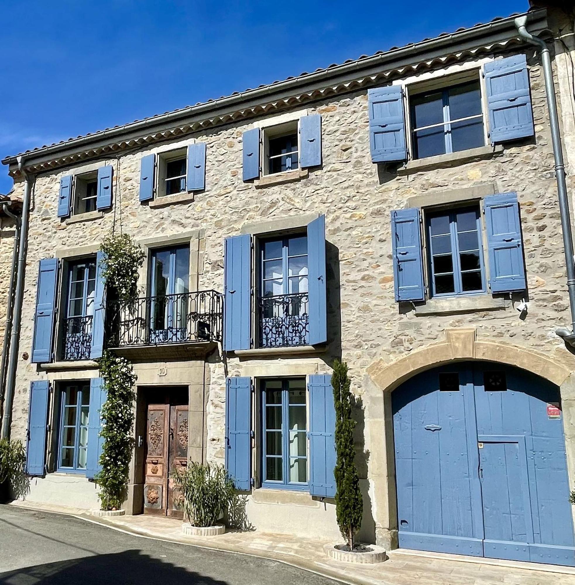 L'Oiseau Bleu Peacock Bed & Breakfast Roubia Luaran gambar